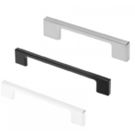 MANIGLIETTA MOBILE UZ 819 L INTERASSE 192 mm.225x28h VARIE FINITURE | GTV